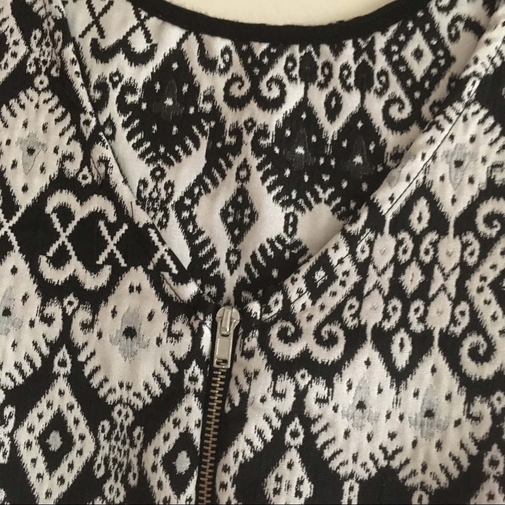 One Clothing Fit & Flare Tribal Print Dress - Picture 5 of 8